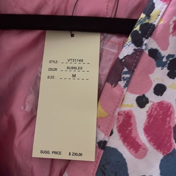 NWT Vertigo Paris BUBBLES Trench Coat - Picture 8 of 8